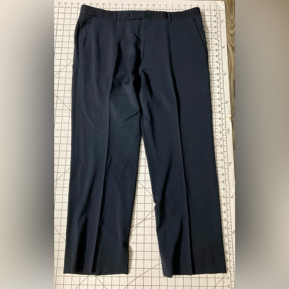 Banana Republic Men’s Size 36/30 Navy‎ Tailored Slim Fit Wool Dress Pants